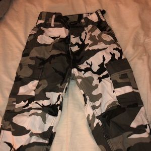 camo pants